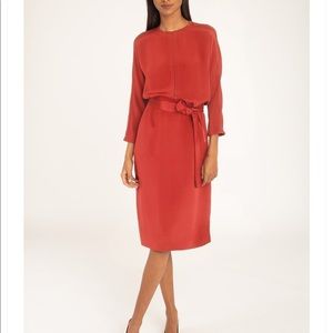 Cuyana dress dolman sleeve 100% silk XS